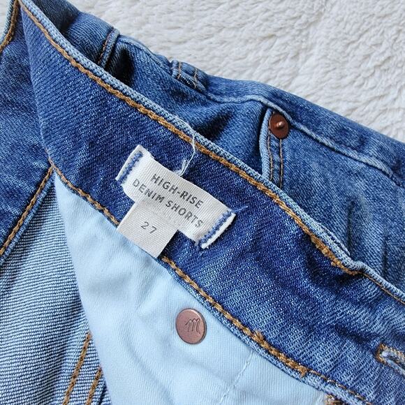 Madewell High Rise Cutoff Denim Shorts - Picture 4 of 4